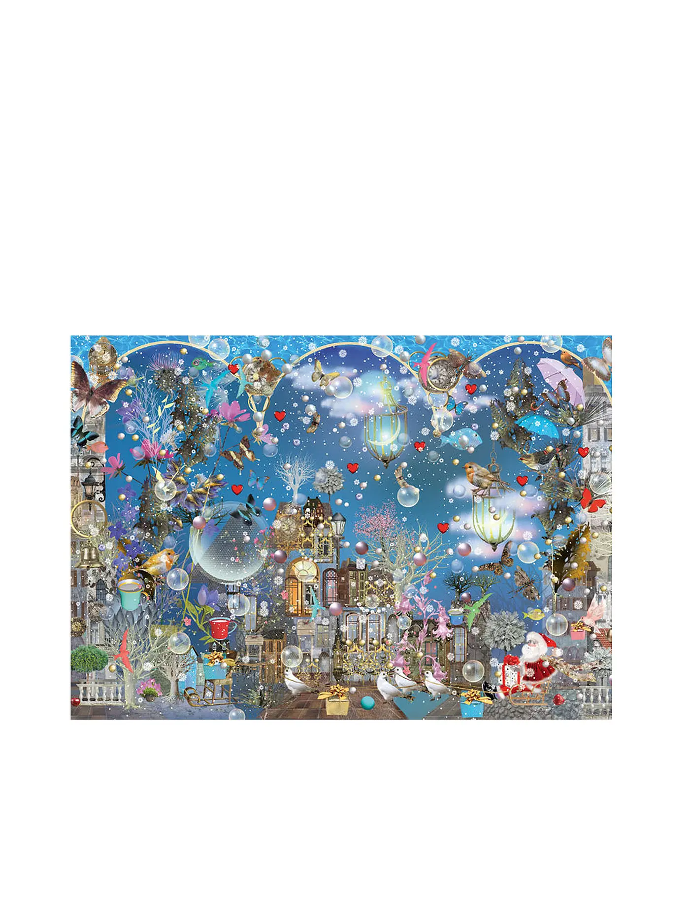 SCHMIDT-SPIELE | Puzzle Blauer Nachthimmel 1000 Teile | 